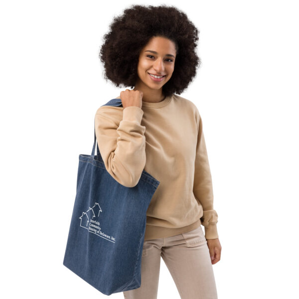 Organic denim tote bag - Image 9