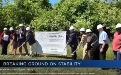 Breaking Ground on Lafayette Place, our affordable housing community in Milford, Delaware